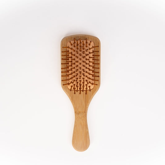 Cepillo cabello bambú