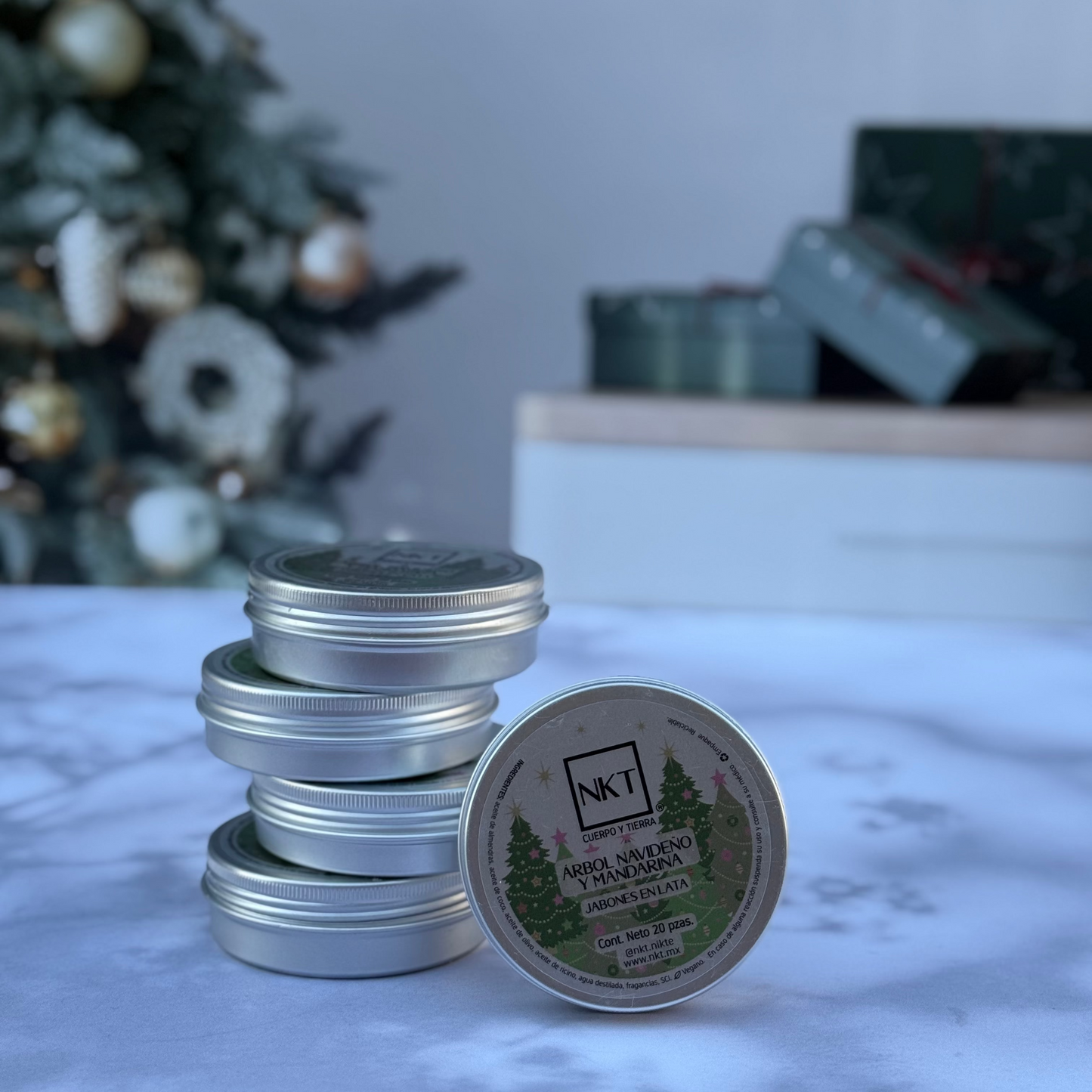 Jaboncitos navideños