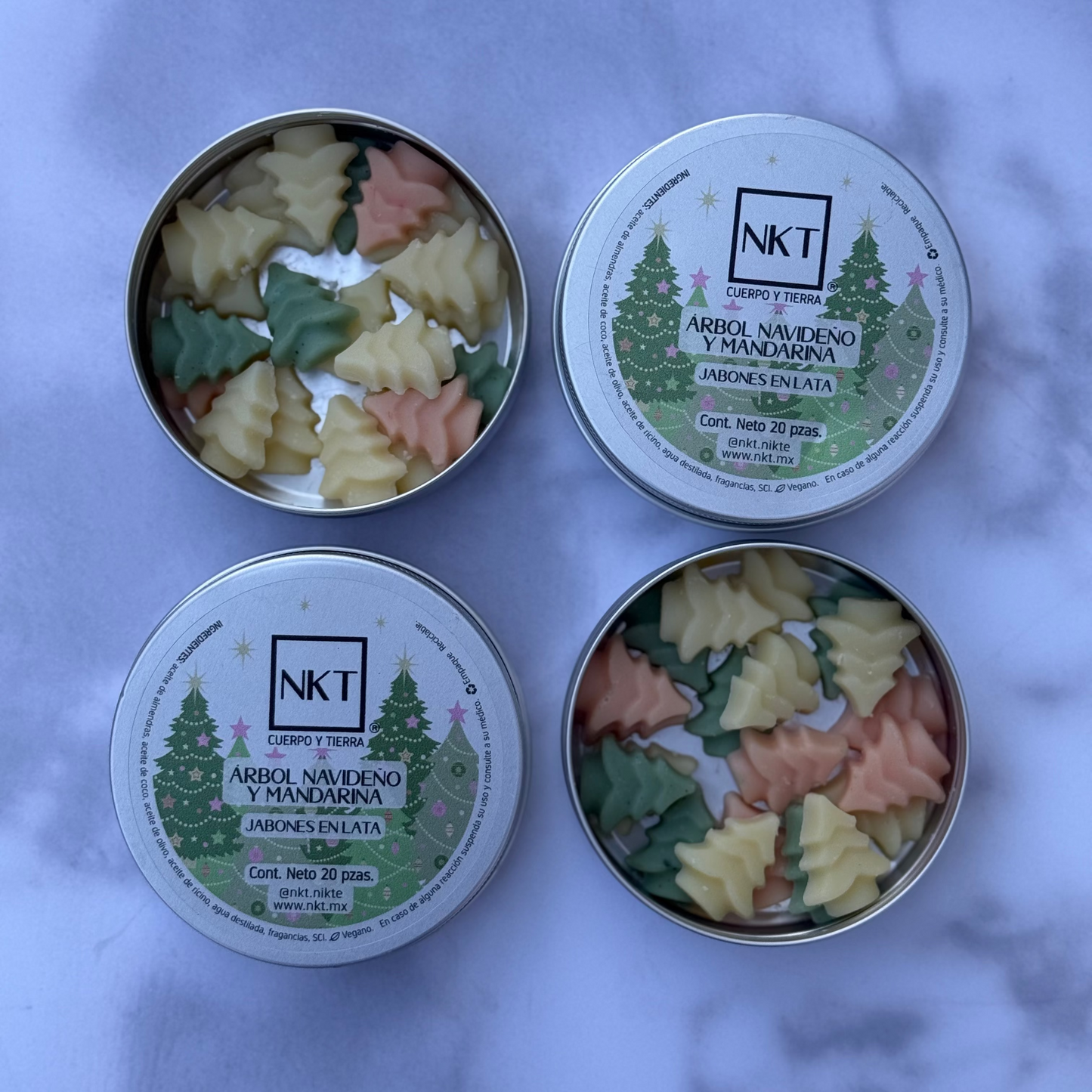 Jaboncitos navideños